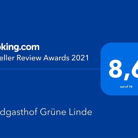 Landgasthof Gruene Linde 외부 사진