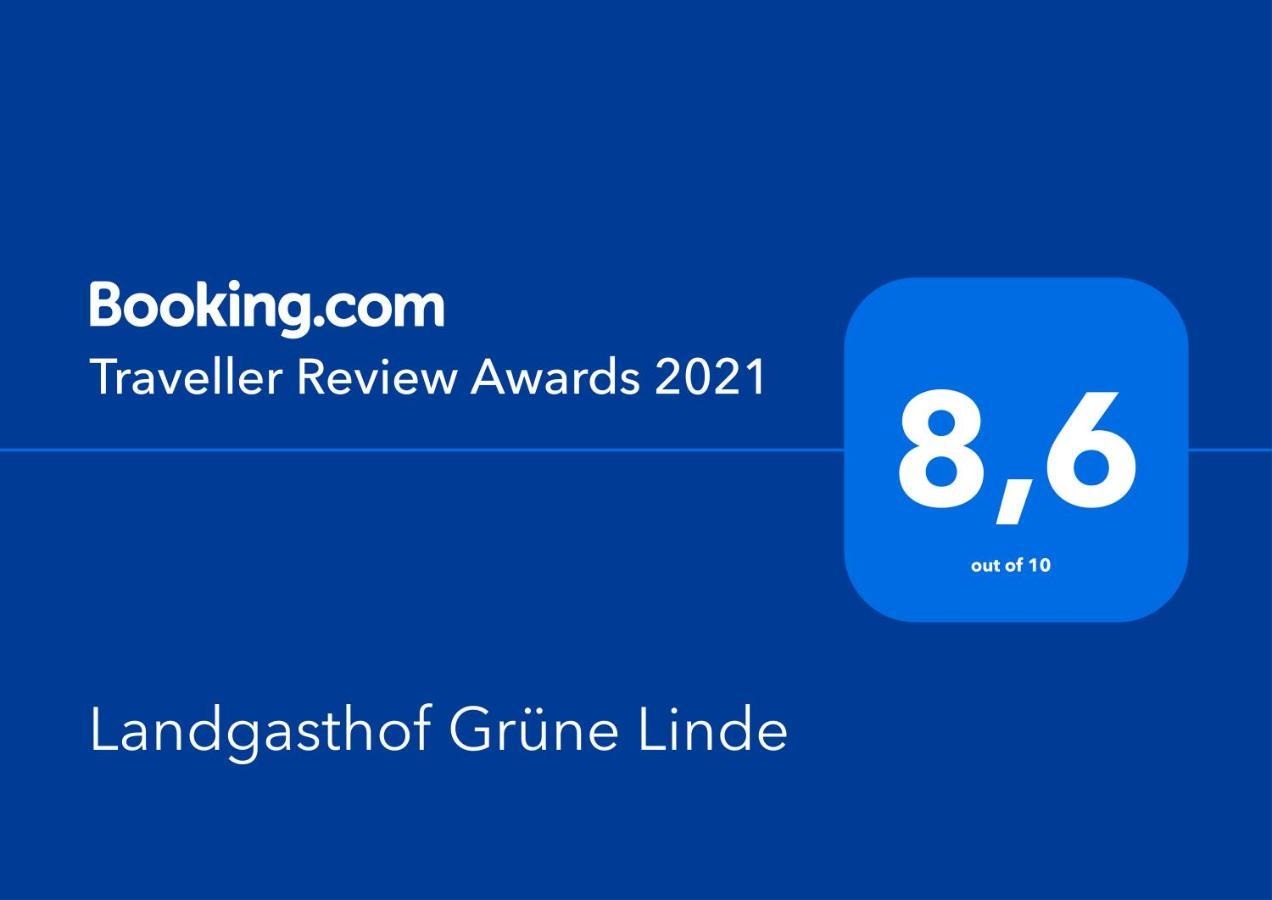Landgasthof Gruene Linde 외부 사진